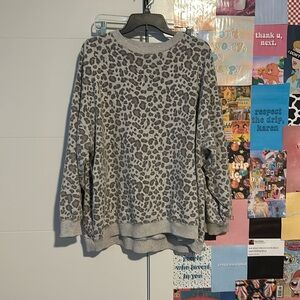 Oversized American Eagle Crewneck